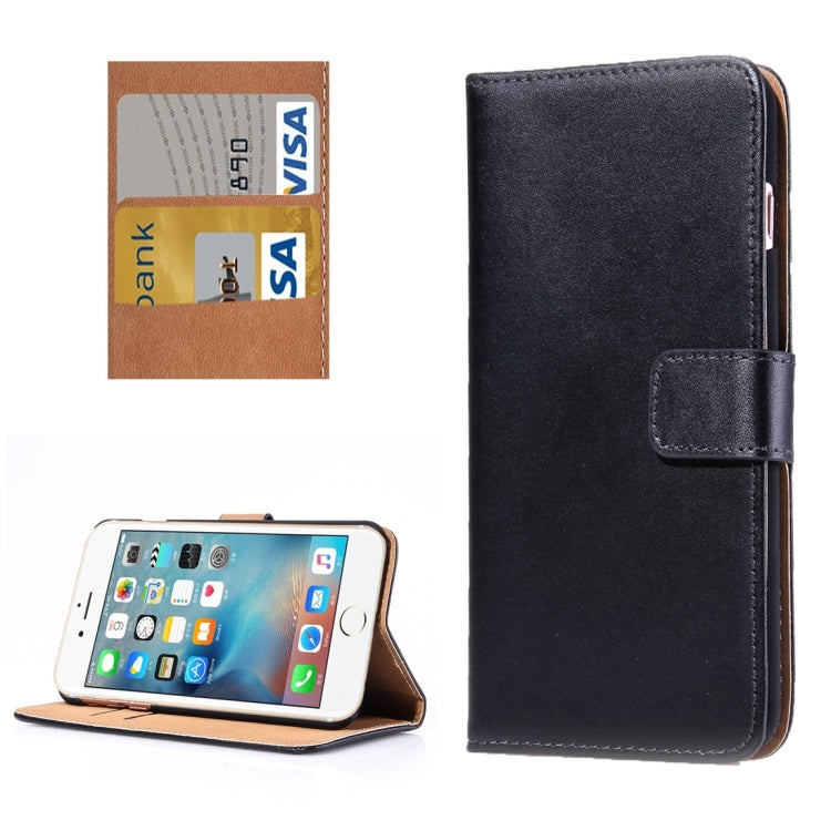 For  iPhone 8 & 7  Horizontal Flip Genuine Leather Case with Holder & Card Slots & Wallet