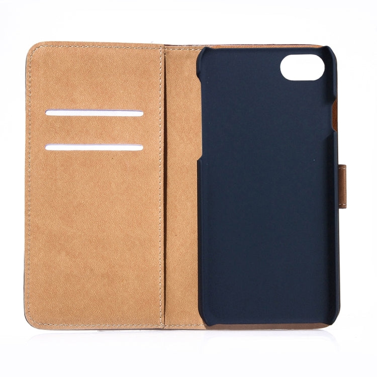 For  iPhone 8 & 7  Horizontal Flip Genuine Leather Case with Holder & Card Slots & Wallet