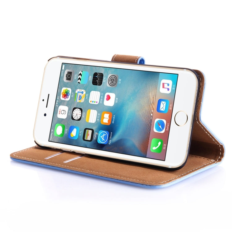 For  iPhone 8 & 7  Horizontal Flip Genuine Leather Case with Holder & Card Slots & Wallet
