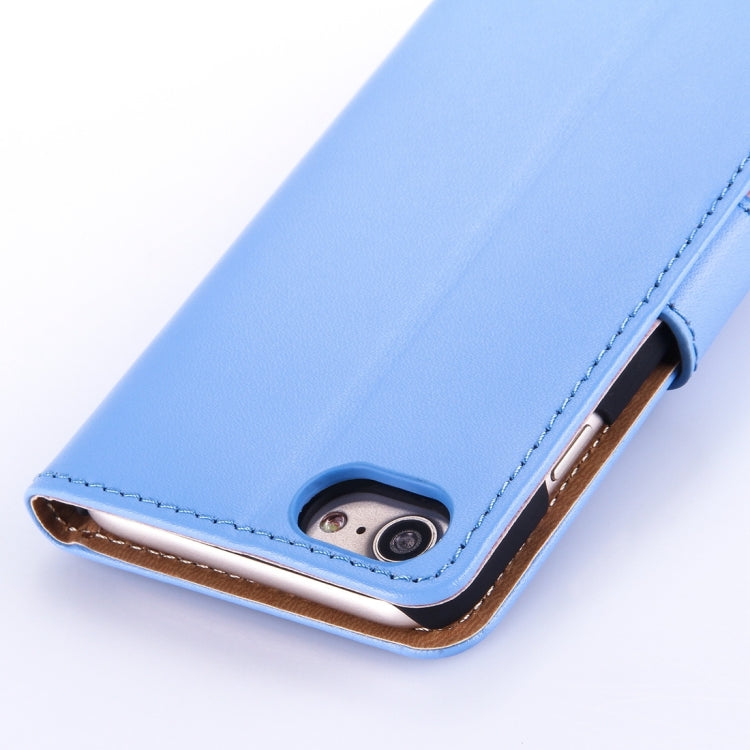 For  iPhone 8 & 7  Horizontal Flip Genuine Leather Case with Holder & Card Slots & Wallet