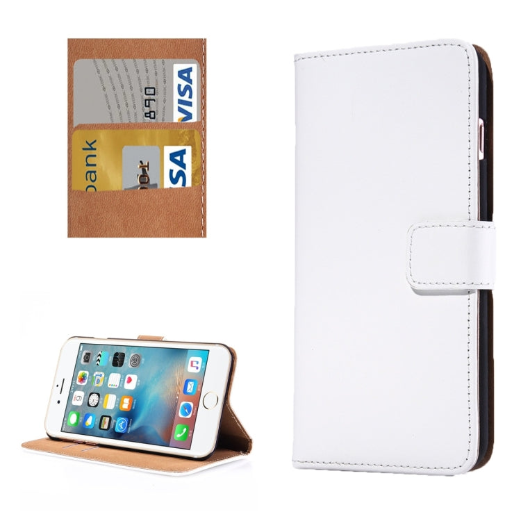 For  iPhone 8 & 7  Horizontal Flip Genuine Leather Case with Holder & Card Slots & Wallet