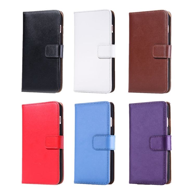 For  iPhone 8 & 7  Horizontal Flip Genuine Leather Case with Holder & Card Slots & Wallet