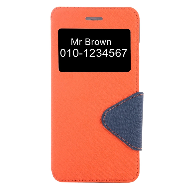 For  iPhone 8 & 7  Cross Texture Horizontal Flip Leather Case with Call Display ID & Holder & Card Slot