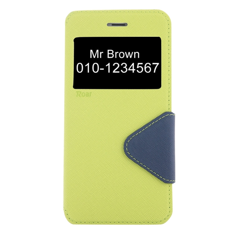 For  iPhone 8 & 7  Cross Texture Horizontal Flip Leather Case with Call Display ID & Holder & Card Slot