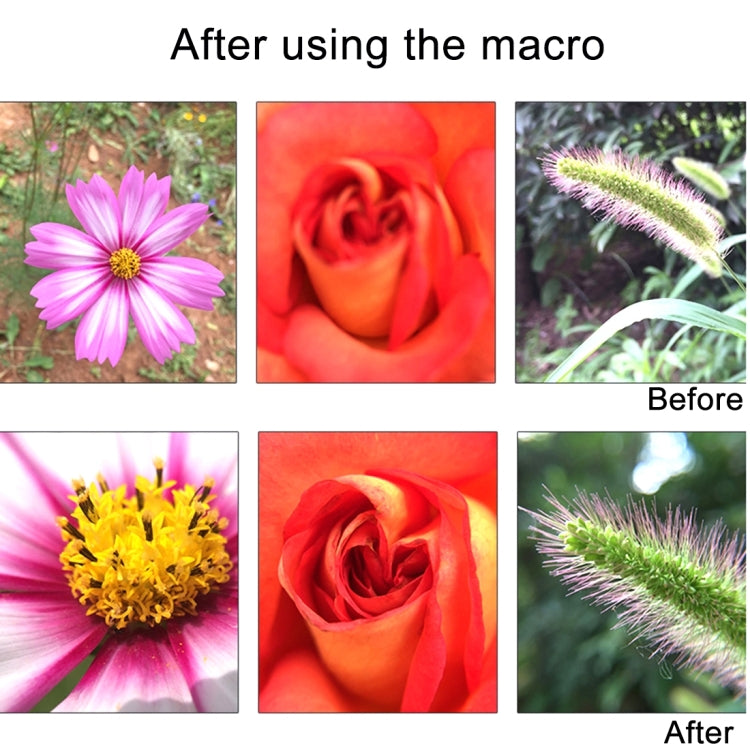 Universal 0.6X Wide Angle Lens + Macro Lens with Metal Clip, For iPhone, Samsung, HTC, Sony, Huawei, Xiaomi, Meizu