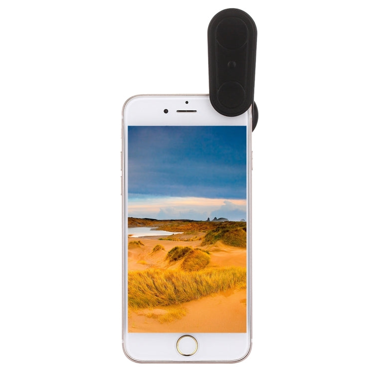 Universal 0.6X Wide Angle Lens + Macro Lens + CPL Filter with Clip, For iPhone, Samsung, HTC, Sony, Huawei, Xiaomi, Meizu