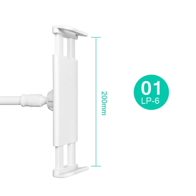 UBN-30 Classic Style Universal 360 Degrees Rotating Detachable Two-stage Lazy Bracket Mobile Phone / Tablet Desktop Bracket with Bilateral Pull Chuck