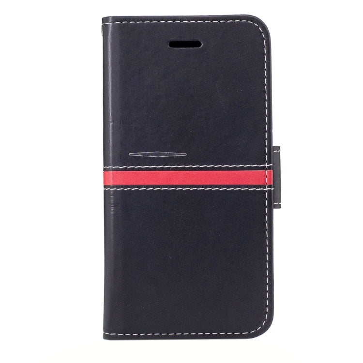 For  iPhone 8 & 7  Crazy Horse Texture PU Leather Horizontal Flip Leather Case with Holder & Card Slots & Wallet & Photo Frame & Lanyard