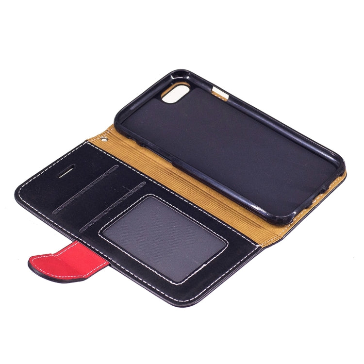 For  iPhone 8 & 7  Crazy Horse Texture PU Leather Horizontal Flip Leather Case with Holder & Card Slots & Wallet & Photo Frame & Lanyard