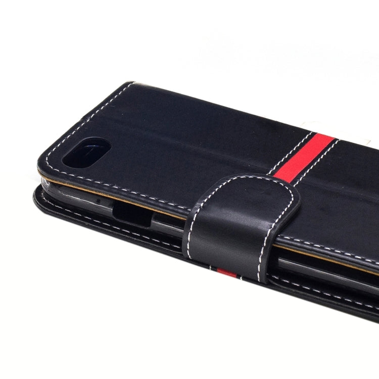 For  iPhone 8 & 7  Crazy Horse Texture PU Leather Horizontal Flip Leather Case with Holder & Card Slots & Wallet & Photo Frame & Lanyard