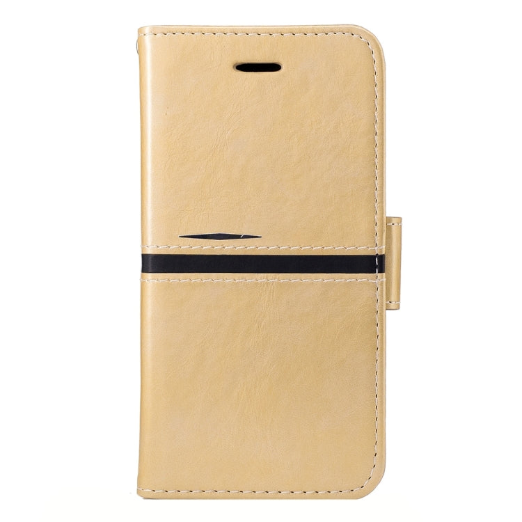 For  iPhone 8 & 7  Crazy Horse Texture PU Leather Horizontal Flip Leather Case with Holder & Card Slots & Wallet & Photo Frame & Lanyard