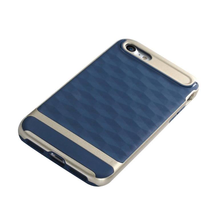 For  iPhone 8 & 7  3D Diamond PC + TPU Combination Protective Case