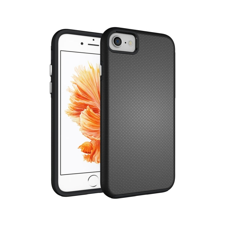 For  iPhone 8 & 7  Ball Texture Anti-slip PC + TPU Protective Back Cover Case