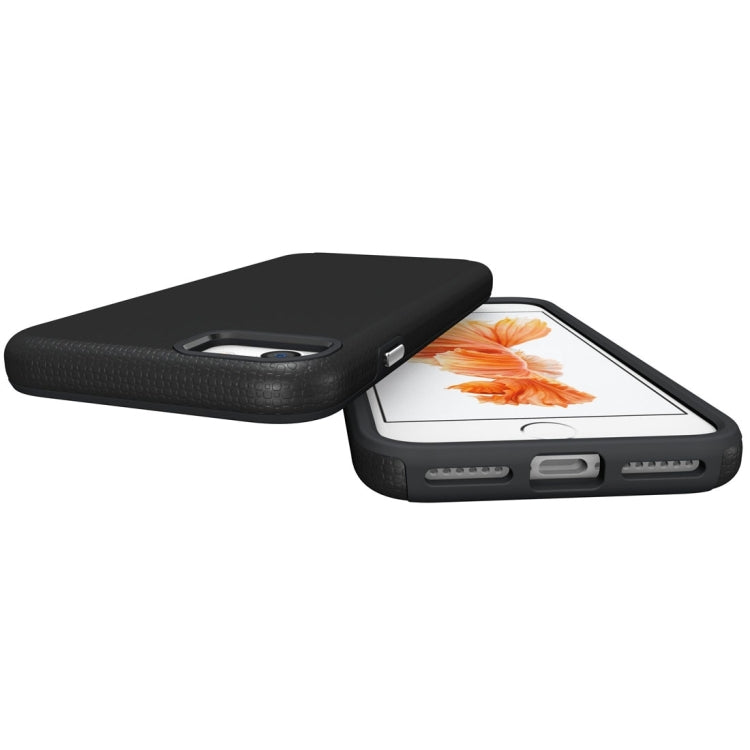 For  iPhone 8 & 7  Ball Texture Anti-slip PC + TPU Protective Back Cover Case