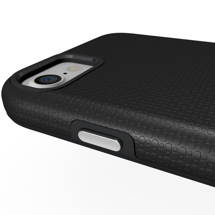 For  iPhone 8 & 7  Ball Texture Anti-slip PC + TPU Protective Back Cover Case
