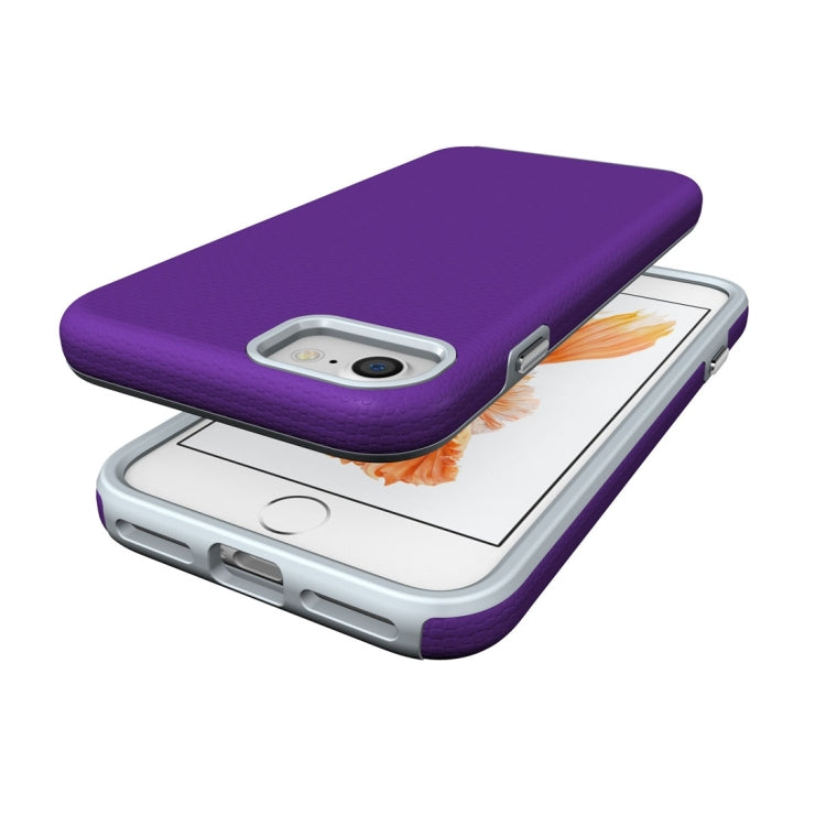 For  iPhone 8 & 7  Ball Texture Anti-slip PC + TPU Protective Back Cover Case