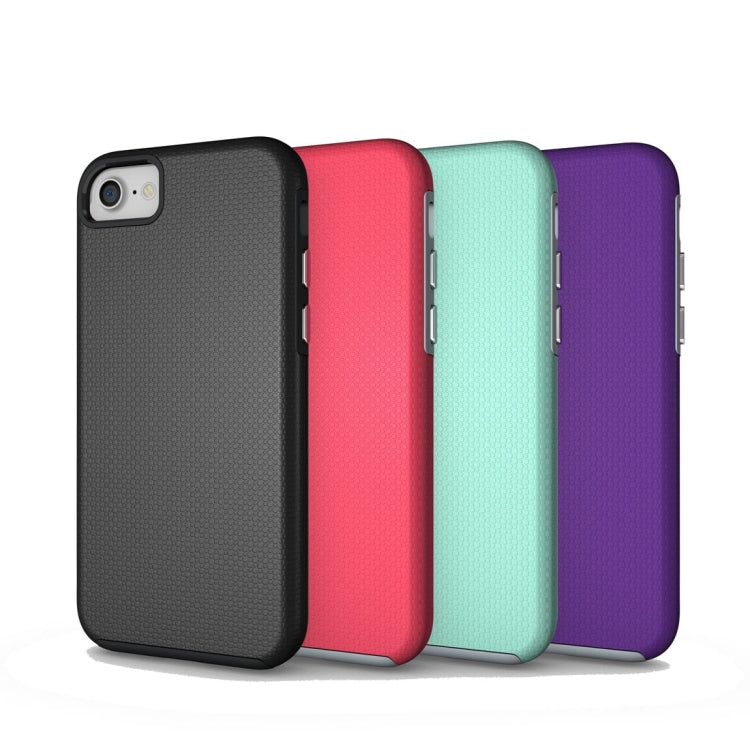 For  iPhone 8 & 7  Ball Texture Anti-slip PC + TPU Protective Back Cover Case