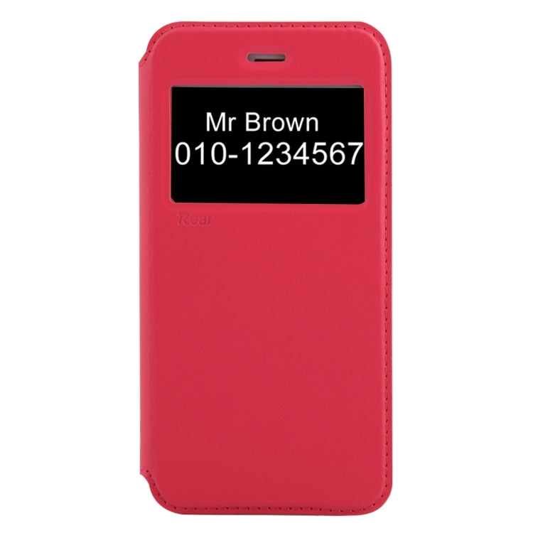 For  iPhone 8 & 7  Crazy Horse Texture Horizontal Flip Leather Case with Call Display ID & Holder & Card Slot