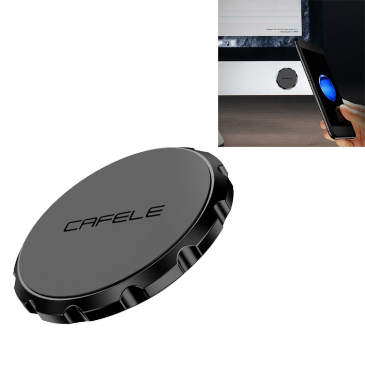 CAFELE Universal Flat Type Bright Surface Magnetic Gear Suction Bracket, for iPhone, Samsung, Huawei, Lenovo, Xiaomi, Sony, HTC