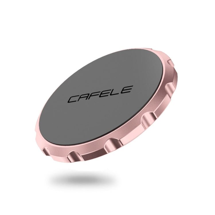 CAFELE Universal Flat Type Bright Surface Magnetic Gear Suction Bracket, for iPhone, Samsung, Huawei, Lenovo, Xiaomi, Sony, HTC