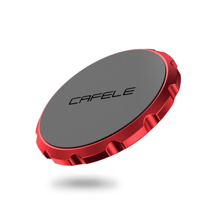 CAFELE Universal Flat Type Bright Surface Magnetic Gear Suction Bracket, for iPhone, Samsung, Huawei, Lenovo, Xiaomi, Sony, HTC