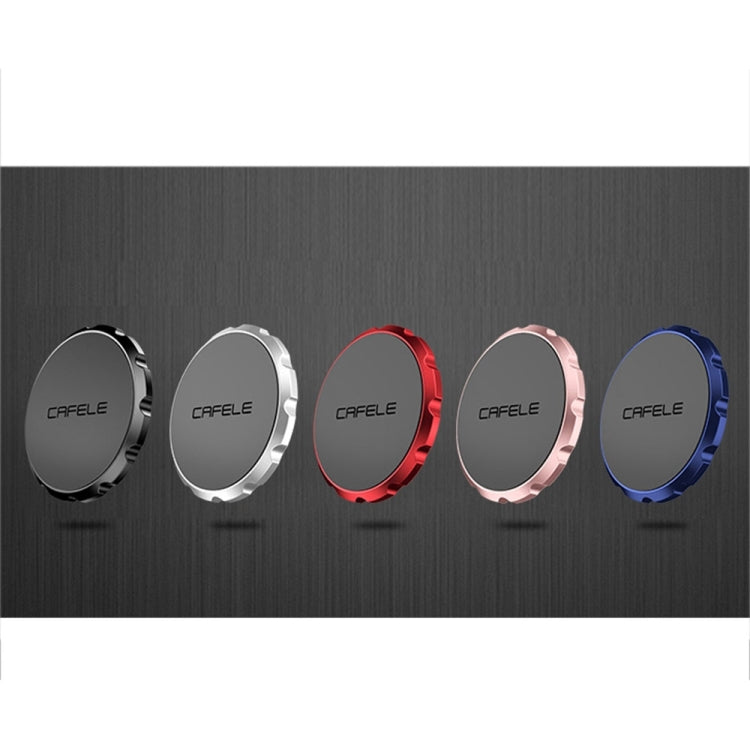 CAFELE Universal Flat Type Bright Surface Magnetic Gear Suction Bracket, for iPhone, Samsung, Huawei, Lenovo, Xiaomi, Sony, HTC