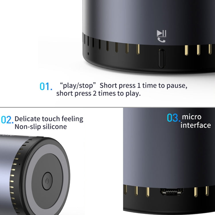 TOTUDESIGN EAUS-04 Small Dome Series TWS Bluetooth 5.0 Wireless Bluetooth Speaker