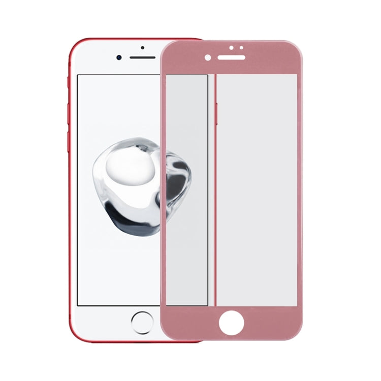 For iPhone 7 Angibabe 0.3mm 9H Surface Hardness 5D Curved Silk-screen Tempered Glass Screen Protector Film