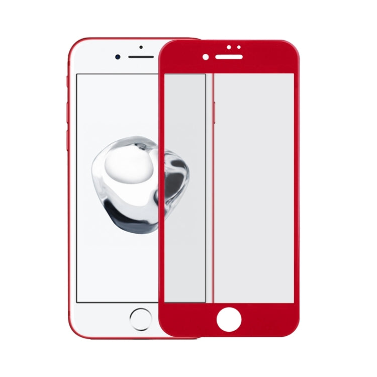 For iPhone 7 Angibabe 0.3mm 9H Surface Hardness 5D Curved Silk-screen Tempered Glass Screen Protector Film