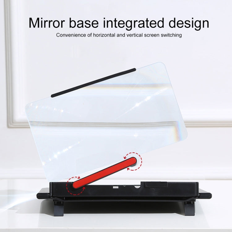 12 inch Pull-out Horizontal and Vertical Type 3D Ultra-clear Anti Blue-ray Mobile Phone Screen Amplifier