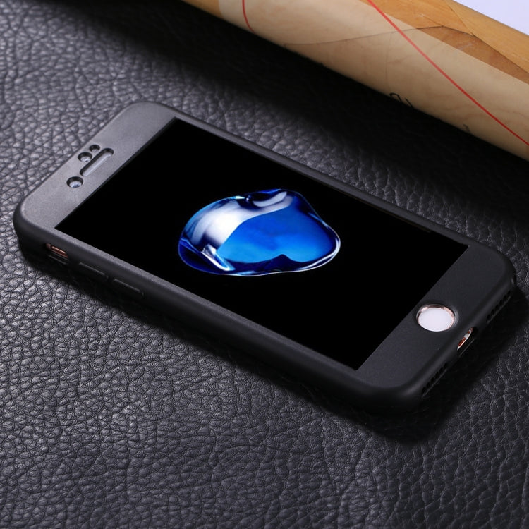 For iPhone SE 2020 & 8 & 7 Stylish Lightweight 360 Degree Shockproof Detachable TPU + PC Combination Protective Case