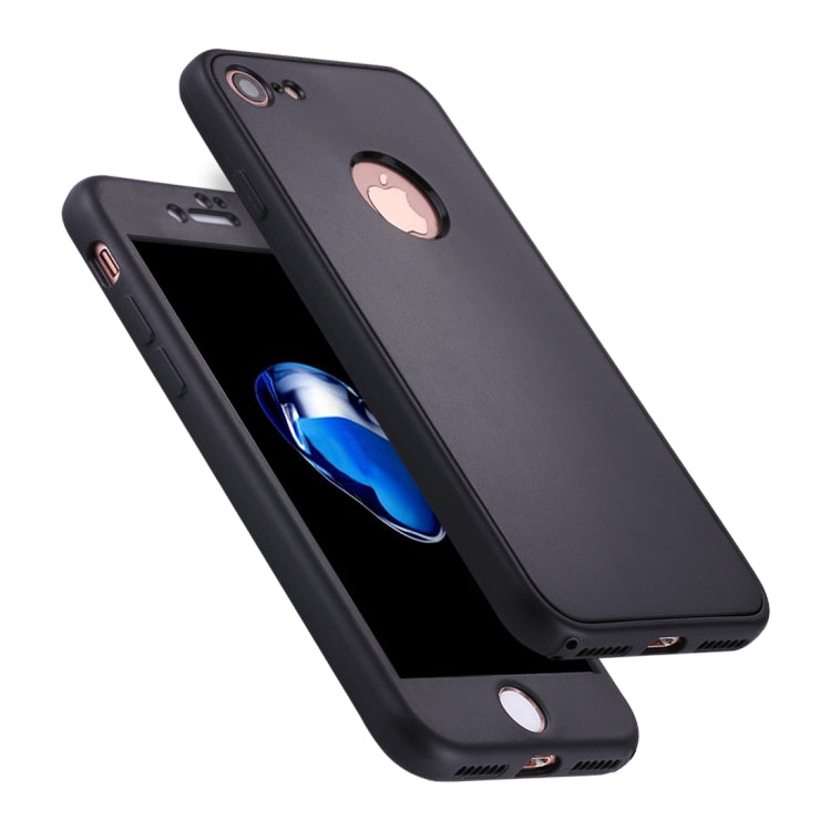 For iPhone SE 2020 & 8 & 7 Stylish Lightweight 360 Degree Shockproof Detachable TPU + PC Combination Protective Case