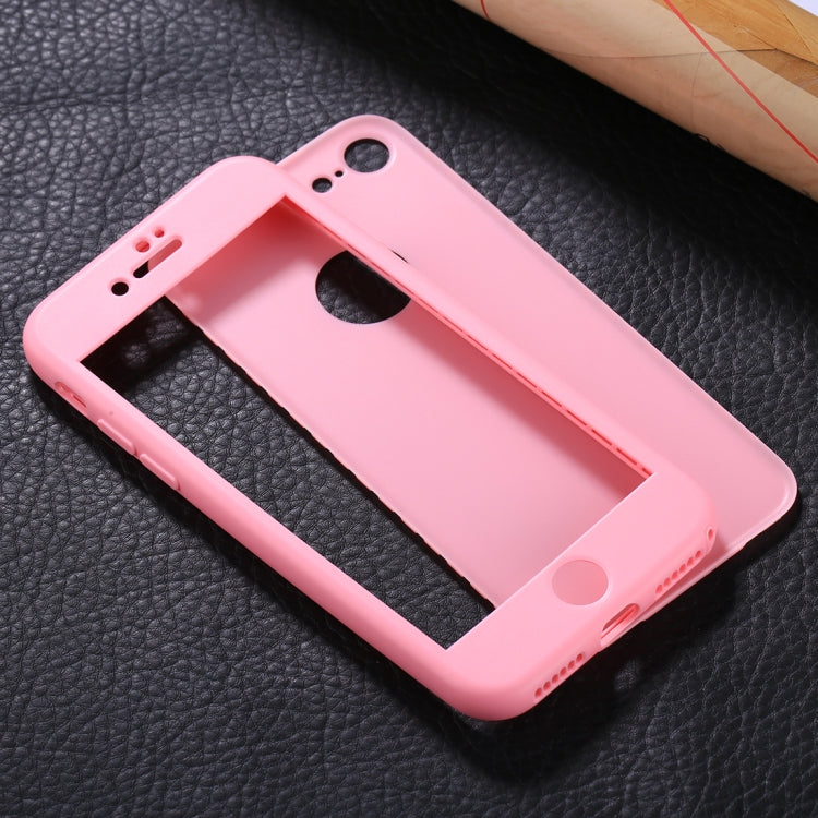 For iPhone SE 2020 & 8 & 7 Stylish Lightweight 360 Degree Shockproof Detachable TPU + PC Combination Protective Case
