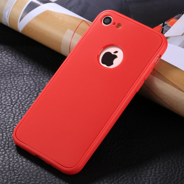 For iPhone SE 2020 & 8 & 7 Stylish Lightweight 360 Degree Shockproof Detachable TPU + PC Combination Protective Case