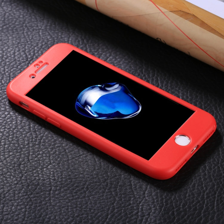 For iPhone SE 2020 & 8 & 7 Stylish Lightweight 360 Degree Shockproof Detachable TPU + PC Combination Protective Case