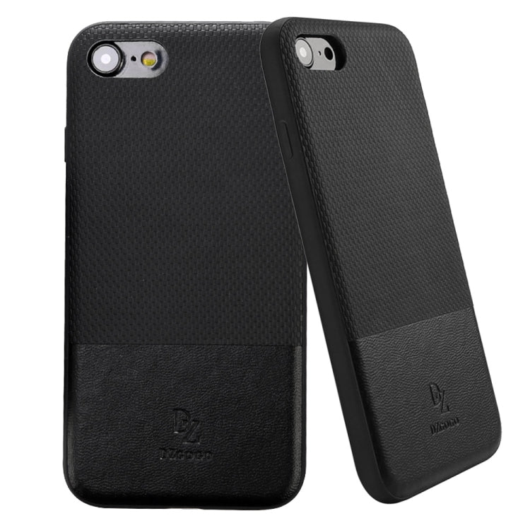 DZGOGO LUXURY Series for  iPhone 8 & 7  TPU + PC Business Style Leatherwear Impact Combination Protection Case