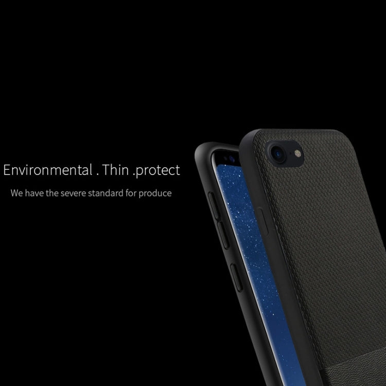 DZGOGO LUXURY Series for  iPhone 8 & 7  TPU + PC Business Style Leatherwear Impact Combination Protection Case