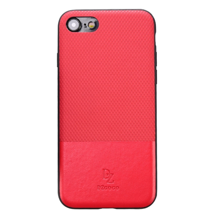 DZGOGO LUXURY Series for  iPhone 8 & 7  TPU + PC Business Style Leatherwear Impact Combination Protection Case