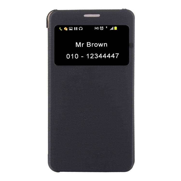 For  iPhone 8 & 7  Horizontal Flip Leather Case with Call Display ID