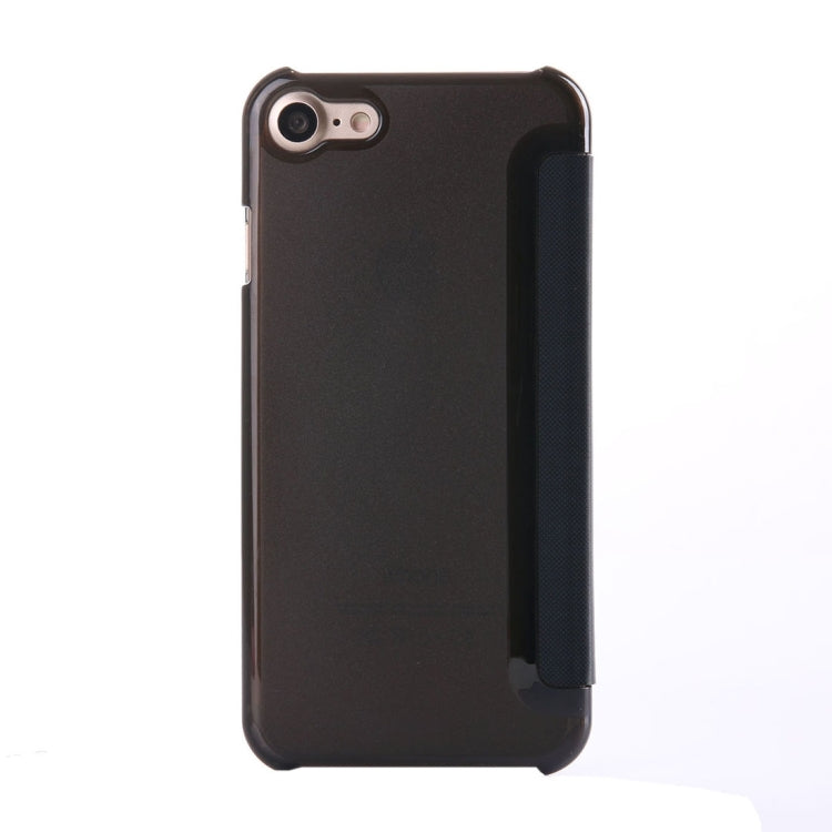 For  iPhone 8 & 7  Horizontal Flip Leather Case with Call Display ID