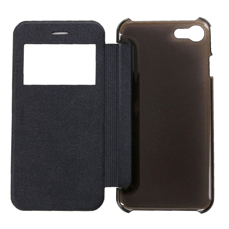 For  iPhone 8 & 7  Horizontal Flip Leather Case with Call Display ID