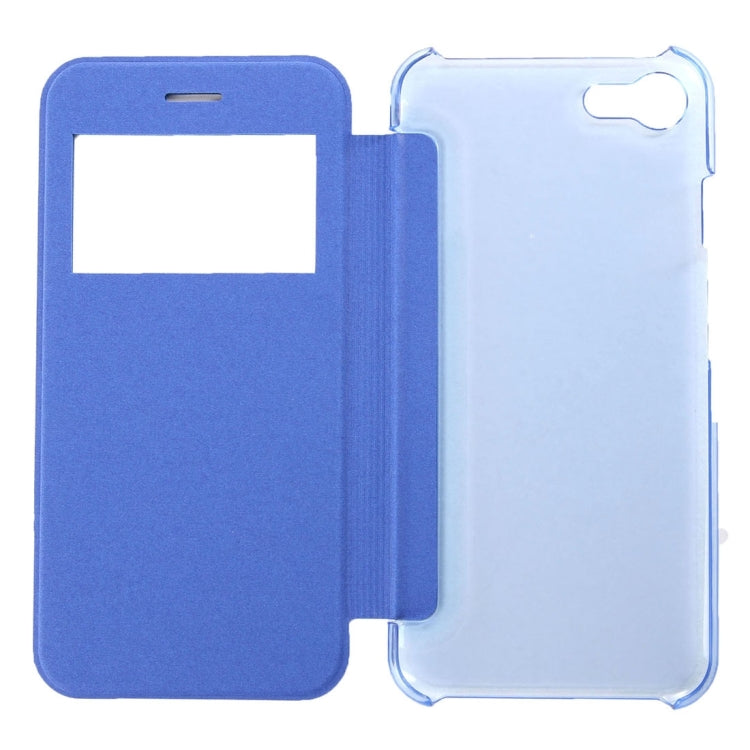 For  iPhone 8 & 7  Horizontal Flip Leather Case with Call Display ID