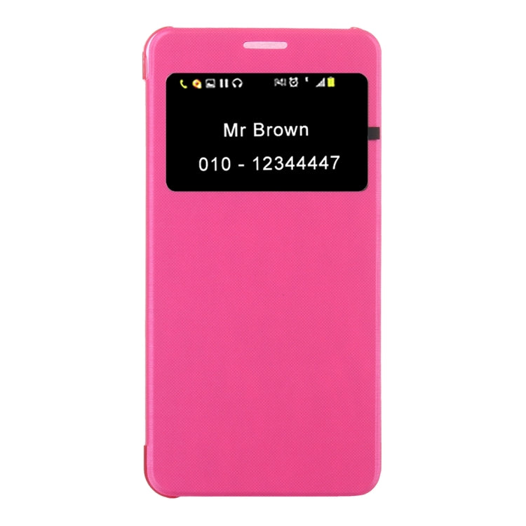 For  iPhone 8 & 7  Horizontal Flip Leather Case with Call Display ID