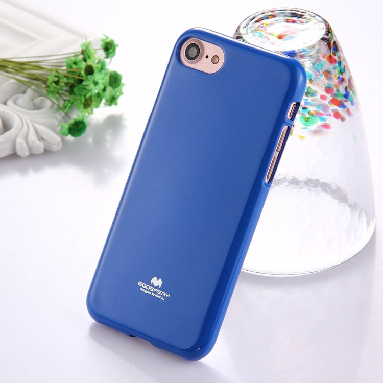 GOOSPERY JELLY CASE for  iPhone 8 & 7  TPU Glitter Powder Drop-proof Protective Back Cover Case