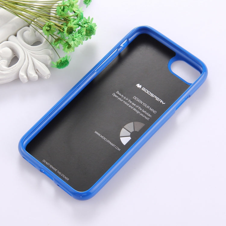 GOOSPERY JELLY CASE for  iPhone 8 & 7  TPU Glitter Powder Drop-proof Protective Back Cover Case