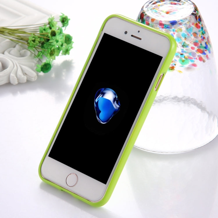 GOOSPERY JELLY CASE for  iPhone 8 & 7  TPU Glitter Powder Drop-proof Protective Back Cover Case
