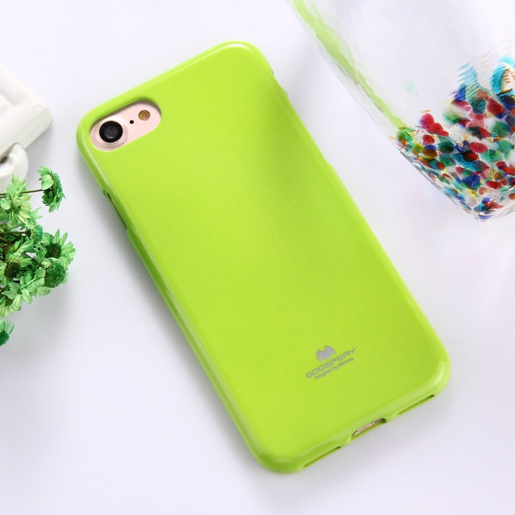GOOSPERY JELLY CASE for  iPhone 8 & 7  TPU Glitter Powder Drop-proof Protective Back Cover Case