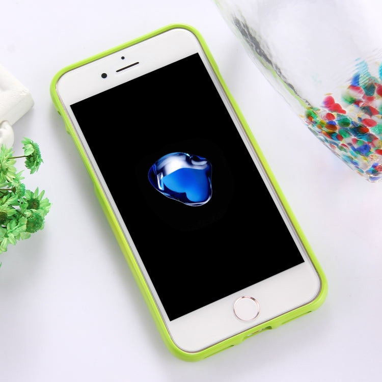 GOOSPERY JELLY CASE for  iPhone 8 & 7  TPU Glitter Powder Drop-proof Protective Back Cover Case