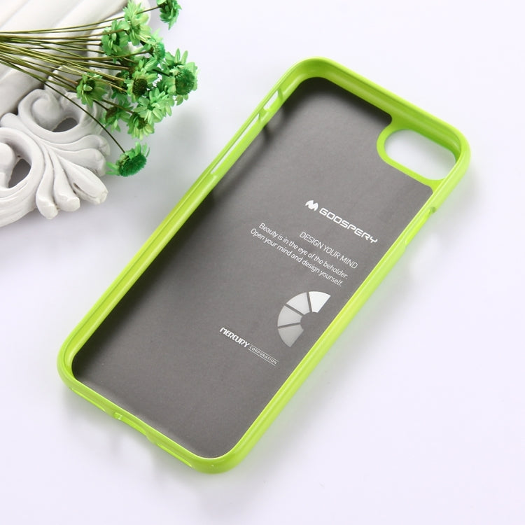 GOOSPERY JELLY CASE for  iPhone 8 & 7  TPU Glitter Powder Drop-proof Protective Back Cover Case