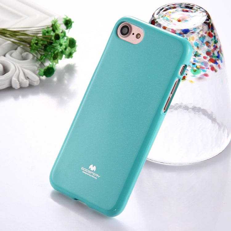 GOOSPERY JELLY CASE for  iPhone 8 & 7  TPU Glitter Powder Drop-proof Protective Back Cover Case